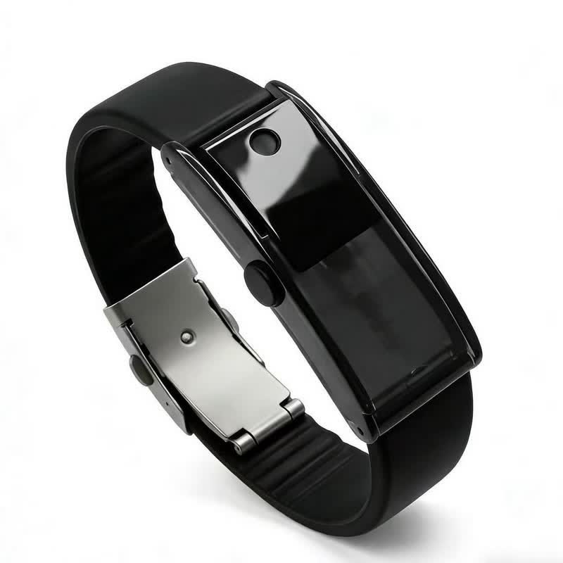 Tragbares, nachfüllbares Duftspray-Armband - Schwarz - image 0