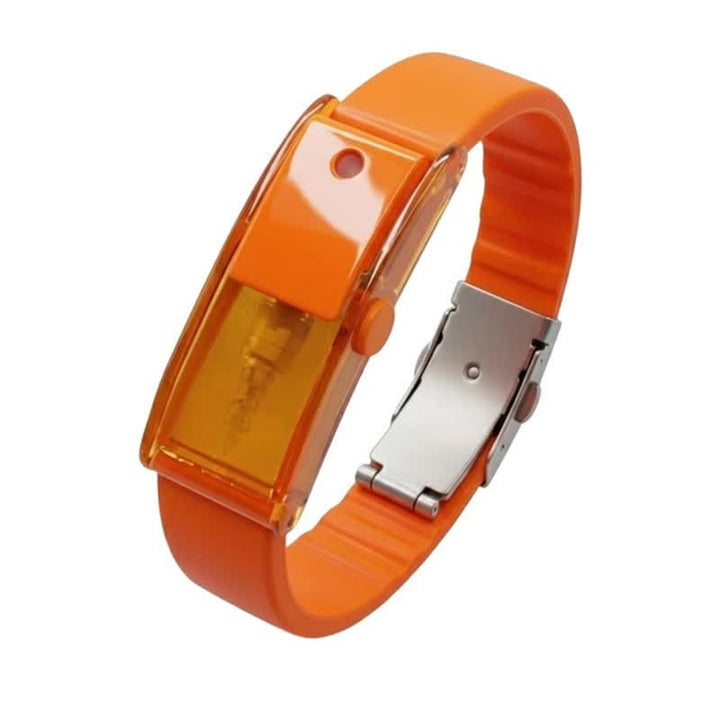 Tragbares, nachfüllbares Duftspray-Armband - Orange - image 2