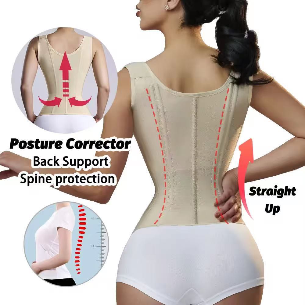 Damen-Unterbrust-Formweste mit integriertem BH und Taillenformer-Korsett - image 4