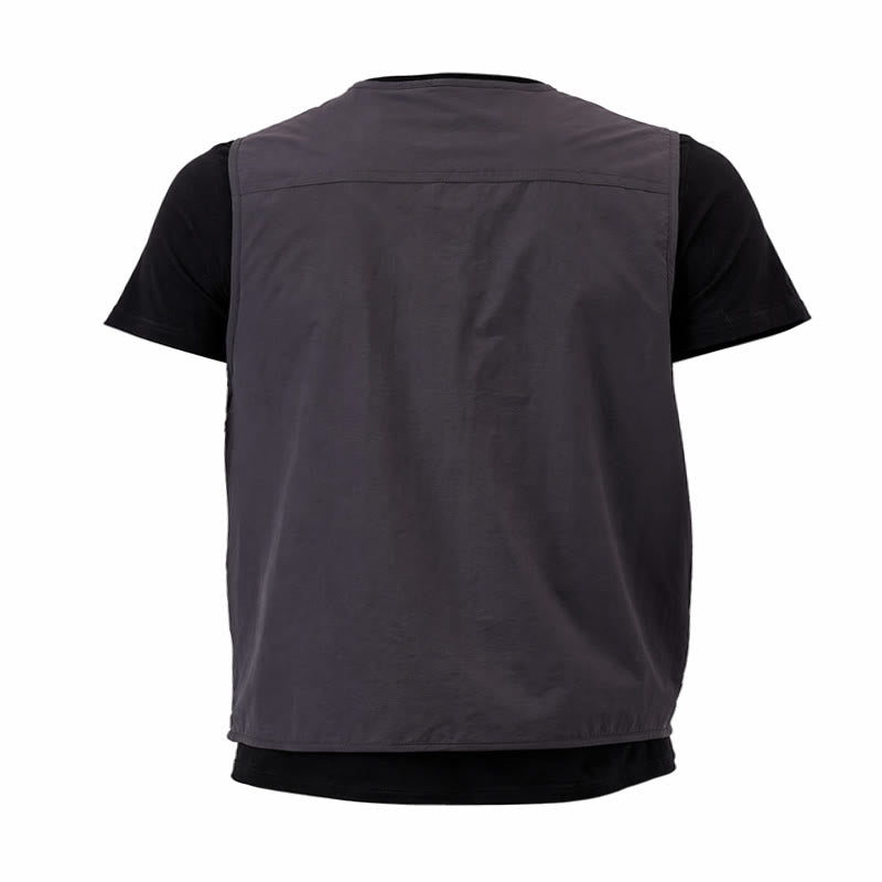 Herren Outdoor-Weste mit mehreren Reißverschlusstaschen, schnelltrocknend, vielseitig einsetzbar - image 16