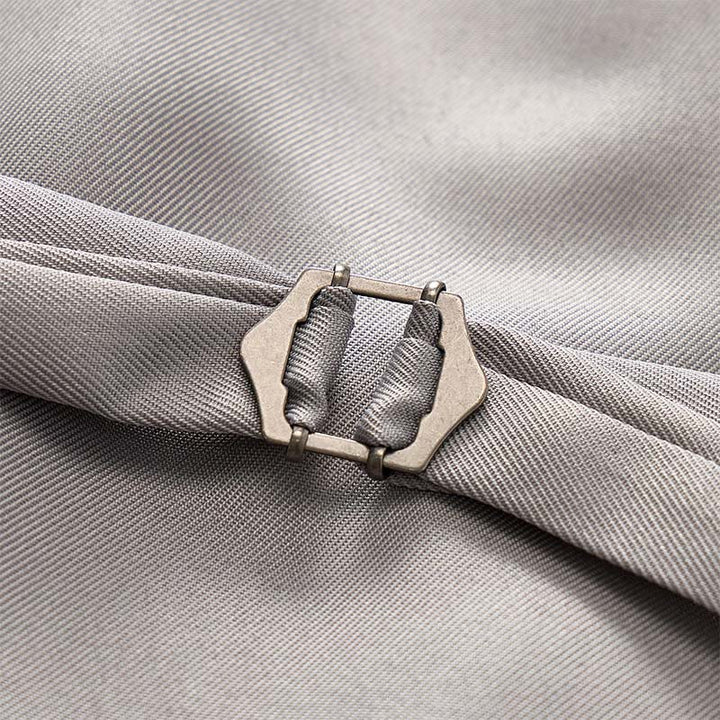 Britische Slim-Fit-Anzugweste für Herren, formelle Businessweste - image 10