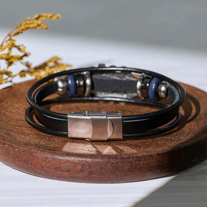 Armband aus Leder für E-Gitarrenkopf aus einer Legierung - image 10