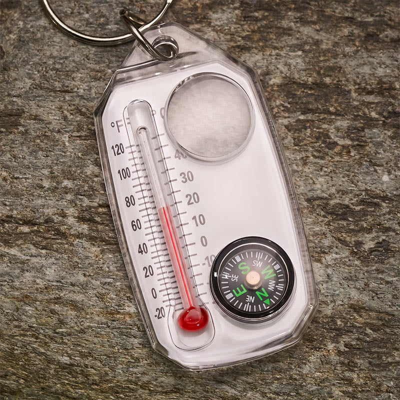 3-in-1 Tragbares Multifunktions-EDC-Taschenset mit Schlüsselanhänger - image 4