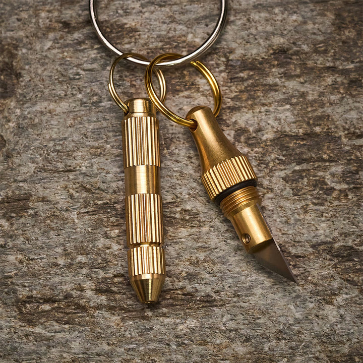 3-in-1 Tragbares Multifunktions-EDC-Taschenset mit Schlüsselanhänger - image 5