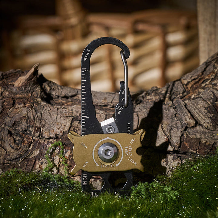 20-in-1 drehbarer EDC-Multitool-Schlüsselanhänger - Stil Nr. 1 - image 0