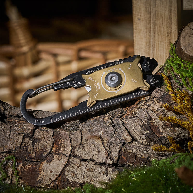 20-in-1 drehbarer EDC-Multitool-Schlüsselanhänger - image 2