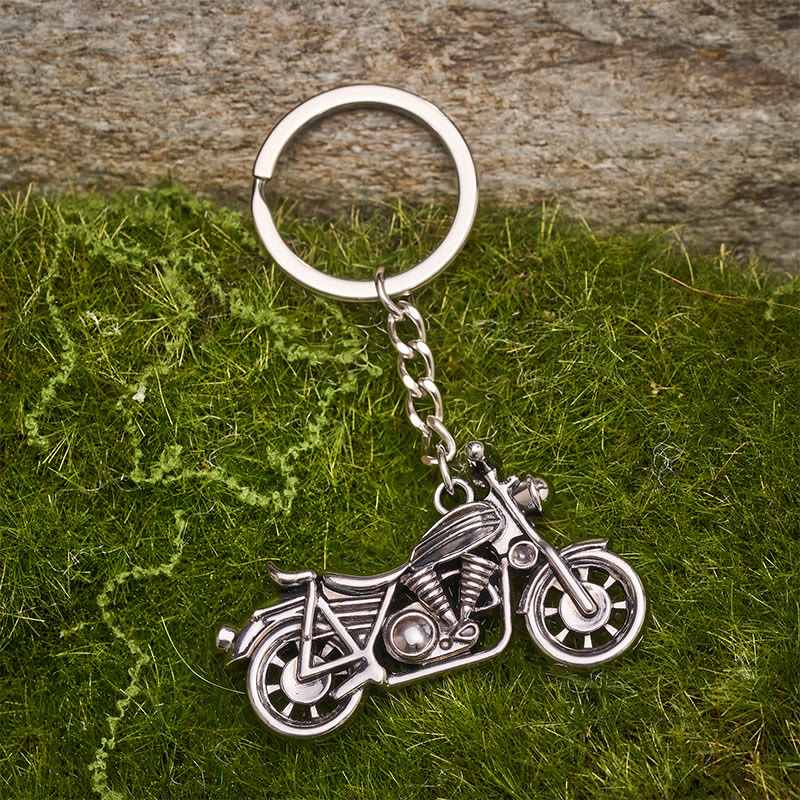 Mini-Messer-Schneidemesser & Motorrad-Anhänger-Schlüsselanhänger - image 4