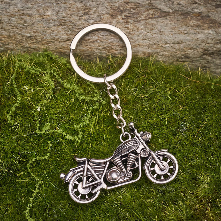 Mini-Messer-Schneidemesser & Motorrad-Anhänger-Schlüsselanhänger - image 4