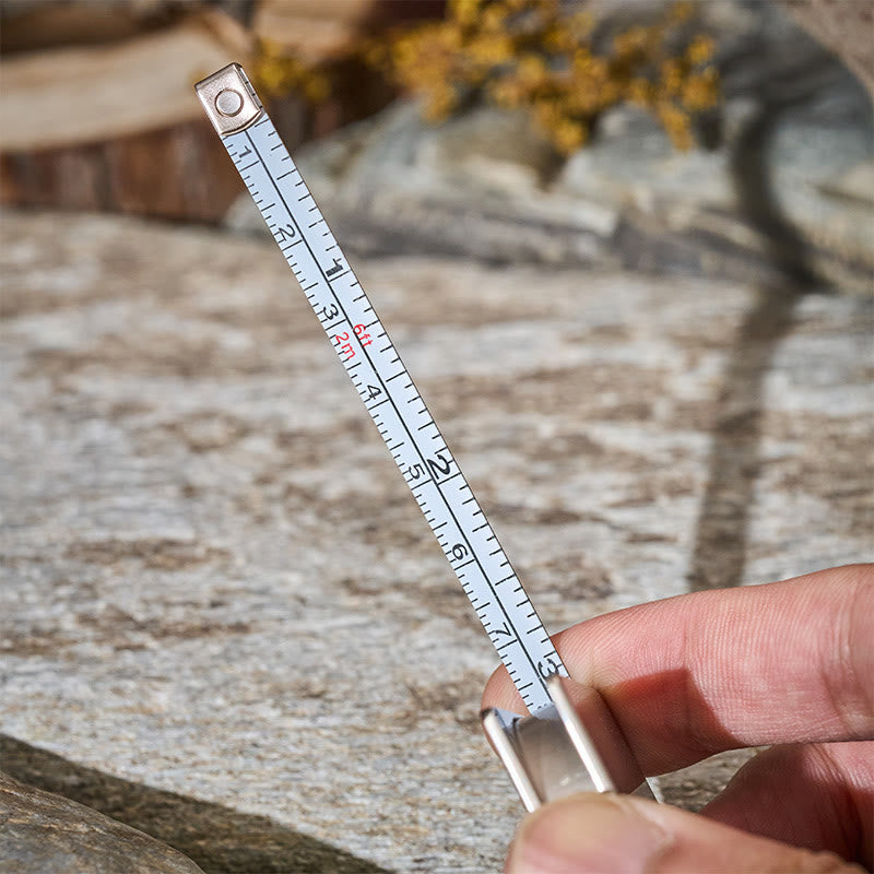 EDC-Klappmesser & Mini-Maßband-Schlüsselanhänger - image 5
