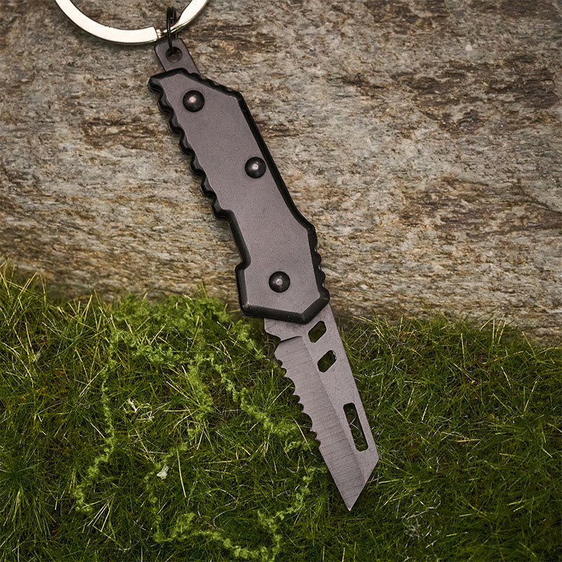 Fitness-Anhänger & Schlüsselanhänger mit kleinem Klappmesser - image 3