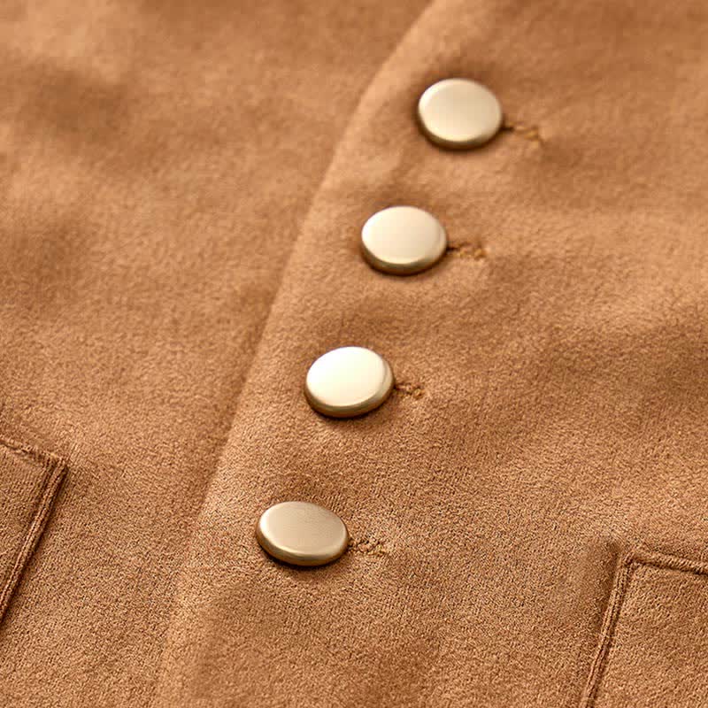 Traditionelle braune Cowboyweste im Westernstil für Herren - image 5