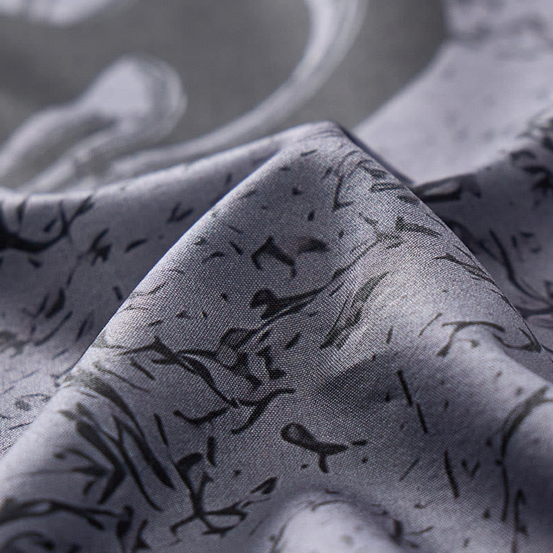 Gothic Herren-Streetwear-Sporthemd mit schwarzem Drachen-3D-Print - image 7