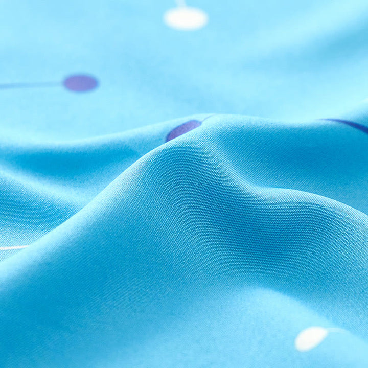 Herren Sommer Strandhemd mit Retro-Muster, geometrischem Linien-Punkt-Print - image 8