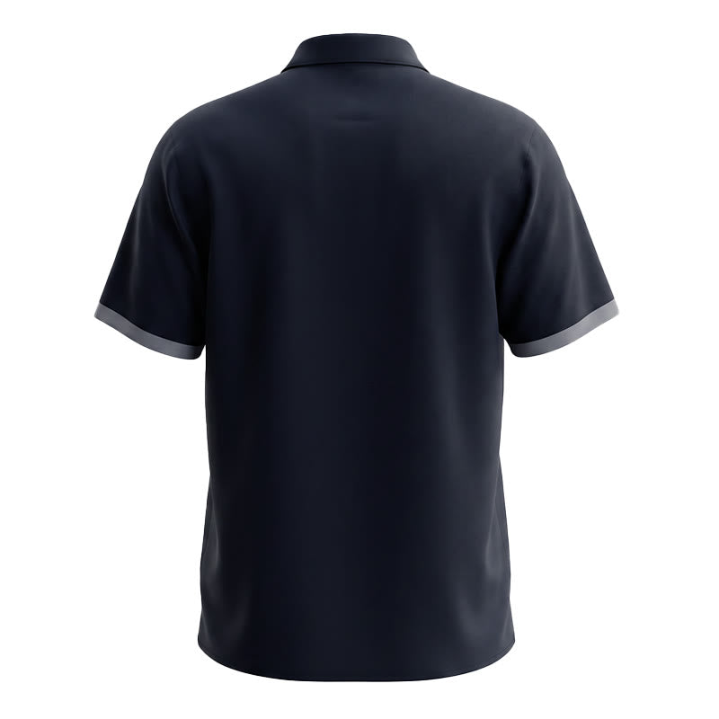 Herren-Streetwear-Freizeithemd mit kreativem Akustikgitarren-Print - image 12