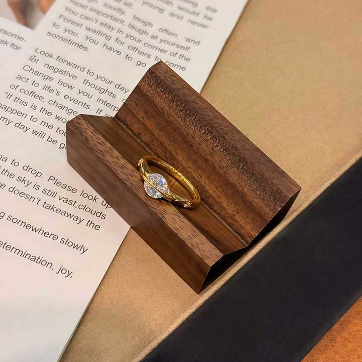Drehbarer Sternring aus 925er Silber, zierlicher Planetenring mit drehbarem Motiv für Damen – das perfekte Geschenk für jeden Tag - image 3