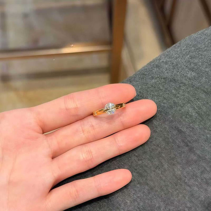 Drehbarer Sternring aus 925er Silber, zierlicher Planetenring mit drehbarem Motiv für Damen – das perfekte Geschenk für jeden Tag - image 5