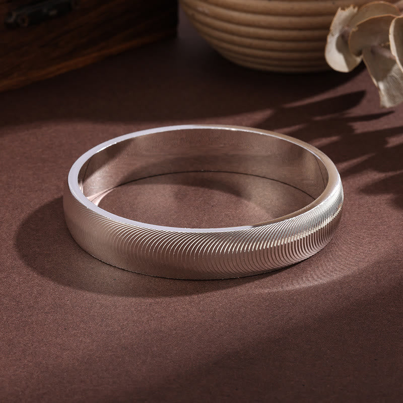 Breites, geschlossenes Katzenaugen-Armband, Vintage-Armband aus poliertem Material für Damen - image 3