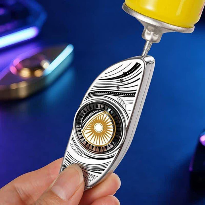Kreativer Fidget Spinner zur Linderung von Augenstress Butanfeuerzeug - image 5