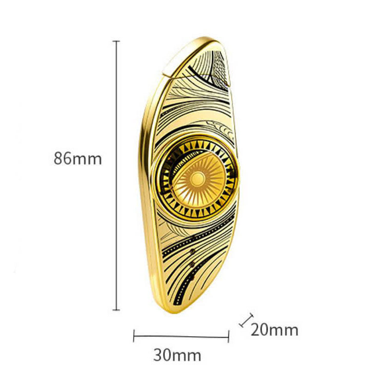 Kreativer Fidget Spinner zur Linderung von Augenstress Butanfeuerzeug - image 10