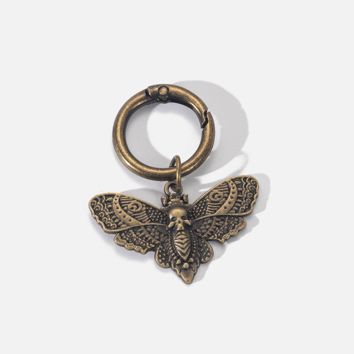 2-teiliges Set Taschen- und Stiefelaccessoires Totenmotte-Gothic-Stiefelanhänger - image 4