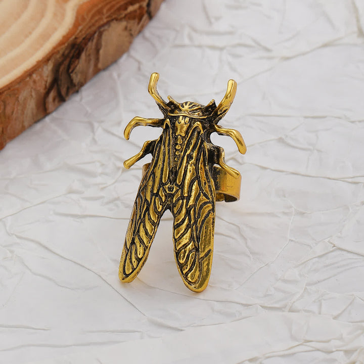 Scarabäus- und Zikaden-Insekten-Öffnungsring-Kollektion - image 4