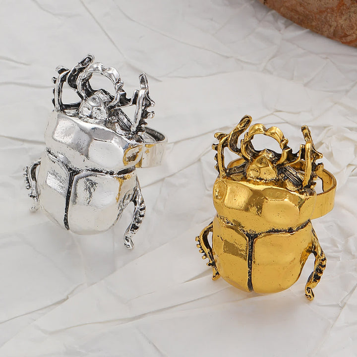 Scarabäus- und Zikaden-Insekten-Öffnungsring-Kollektion - image 7
