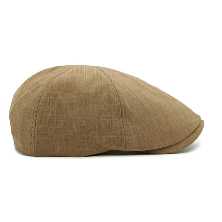Moderner Komfort Vintage Elastischer Rücken Flache Oberseite Baskenmütze - image 6