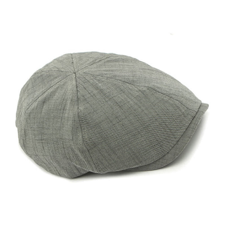 Moderner Komfort Vintage Elastischer Rücken Flache Oberseite Baskenmütze - image 10