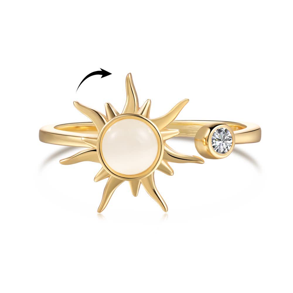 Drehbarer, himmlischer, verstellbarer Fidget-Ring zur Angstlinderung - image 6