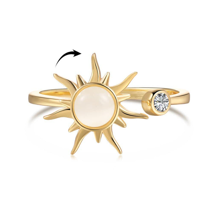 Drehbarer, himmlischer, verstellbarer Fidget-Ring zur Angstlinderung - image 6