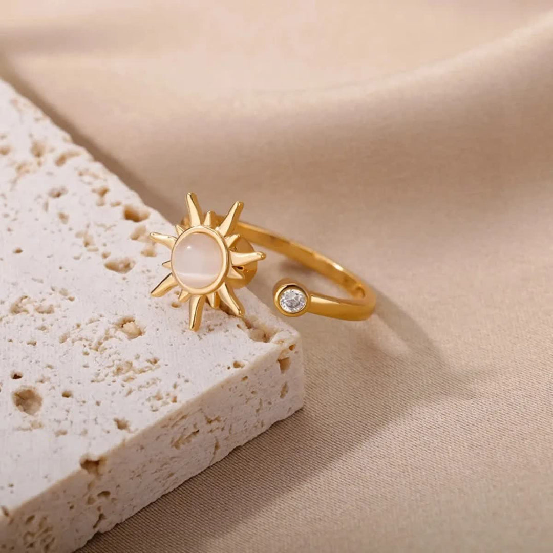 Drehbarer, himmlischer, verstellbarer Fidget-Ring zur Angstlinderung - image 3