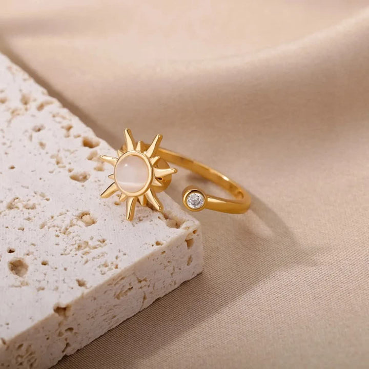 Drehbarer, himmlischer, verstellbarer Fidget-Ring zur Angstlinderung - image 3