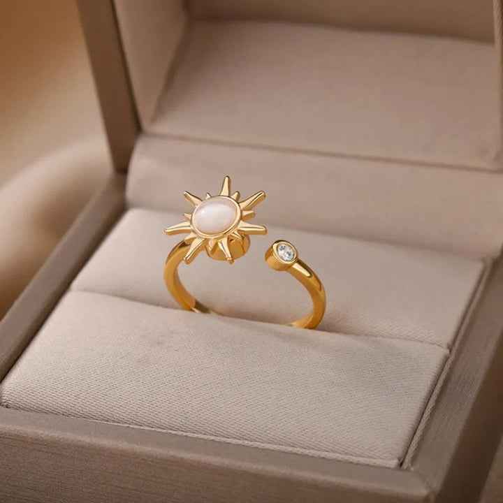 Drehbarer, himmlischer, verstellbarer Fidget-Ring zur Angstlinderung - image 2