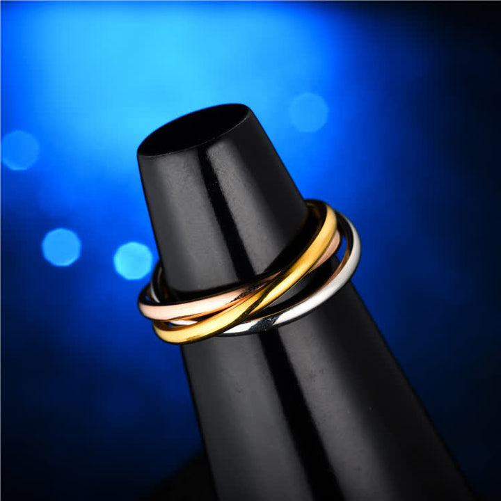 3-in-1 ineinandergreifender Anti-Angst-Rollring - image 4