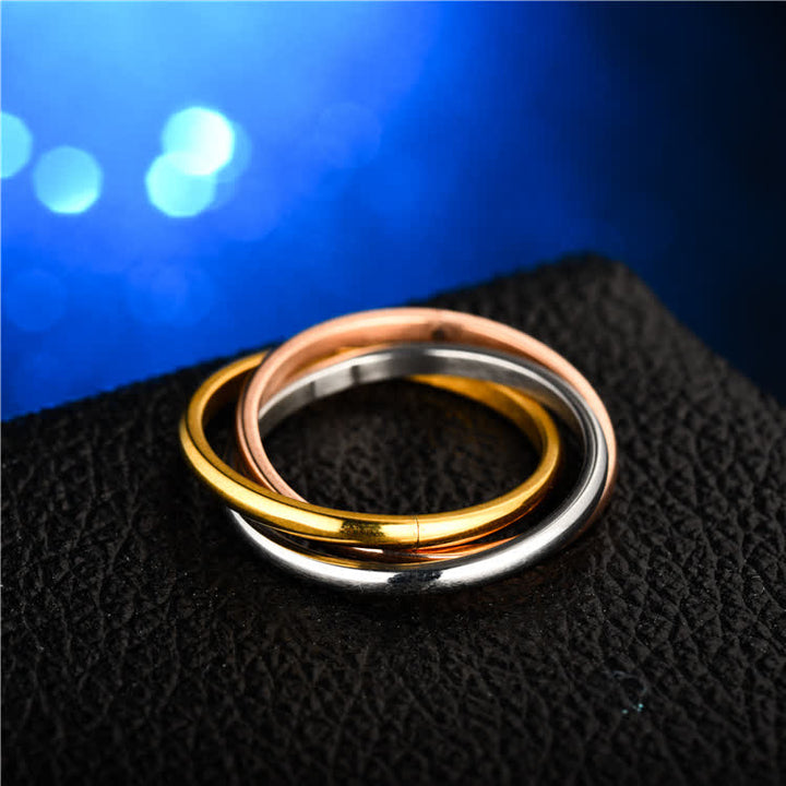 3-in-1 ineinandergreifender Anti-Angst-Rollring - image 5