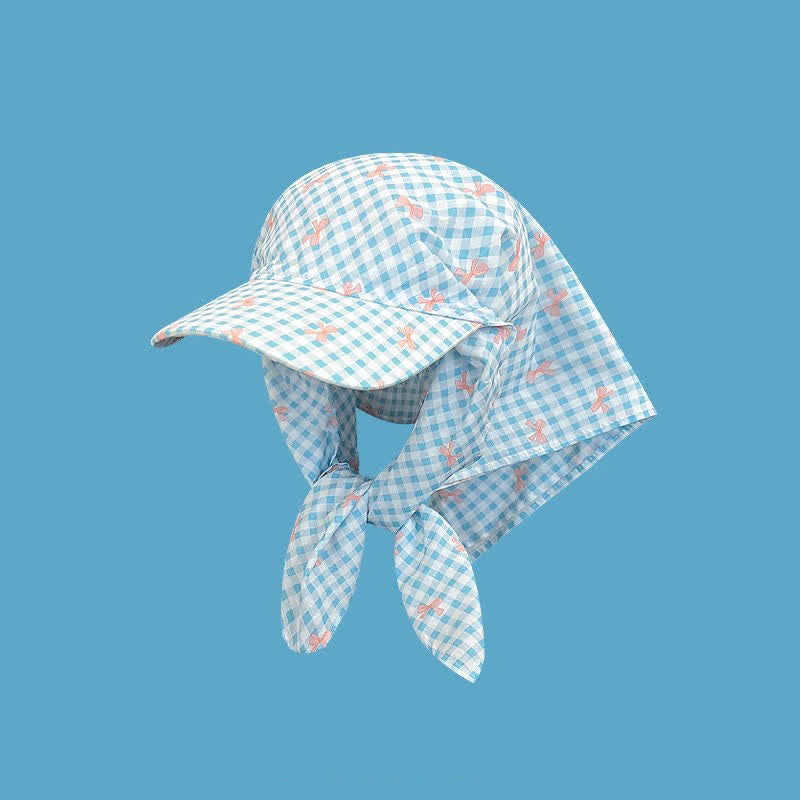 Stilvolle, lässige Unisex-Baseballkappe mit Bandana-Muster zum Binden - Blaue Schleife - Anpassbar - image 21
