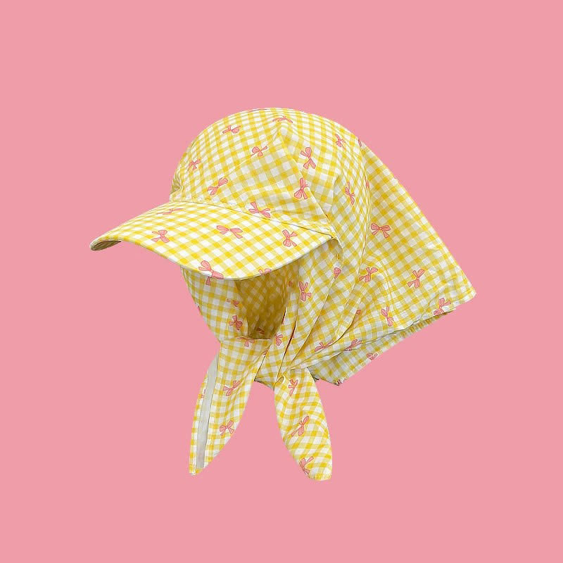 Stilvolle, lässige Unisex-Baseballkappe mit Bandana-Muster zum Binden - Gelbe Schleife - Anpassbar - image 20