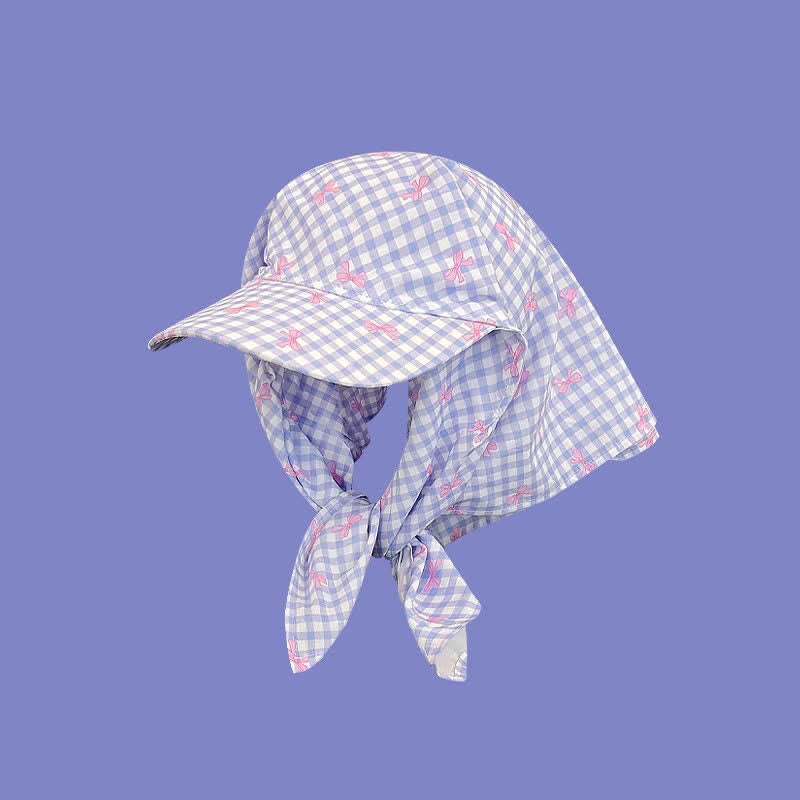 Stilvolle, lässige Unisex-Baseballkappe mit Bandana-Muster zum Binden - Lila Schleife - Anpassbar - image 22