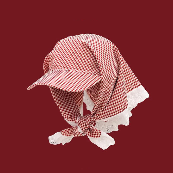 Stilvolle, lässige Unisex-Baseballkappe mit Bandana-Muster zum Binden - Roter Haken - Anpassbar - image 5