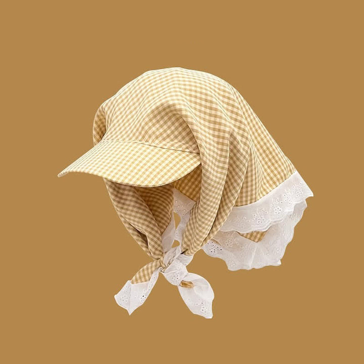 Stilvolle, lässige Unisex-Baseballkappe mit Bandana-Muster zum Binden - Gelber Haken - Anpassbar - image 7