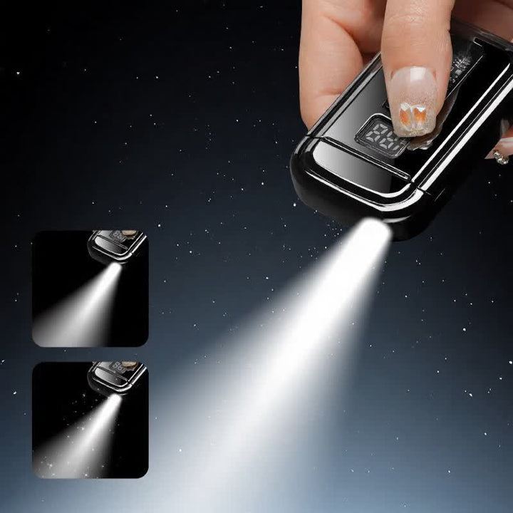 3-in-1 Plasma-Lichtbogen- und Jet-Brenner-Butanfeuerzeug mit LED-Taschenlampe - image 5