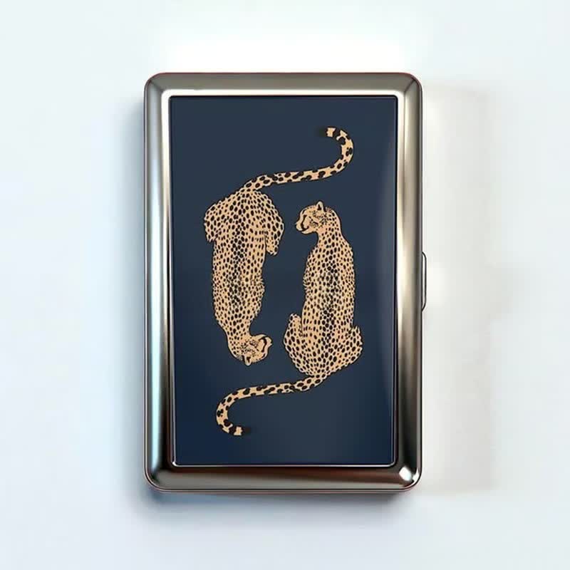 Schlankes Metall-Geldbörsenetui im ​​Vintage-Stil - Stil Nr. 1 - image 0