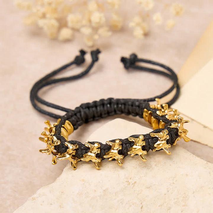 Armband aus geflochtener Drachenwirbelkette - image 3