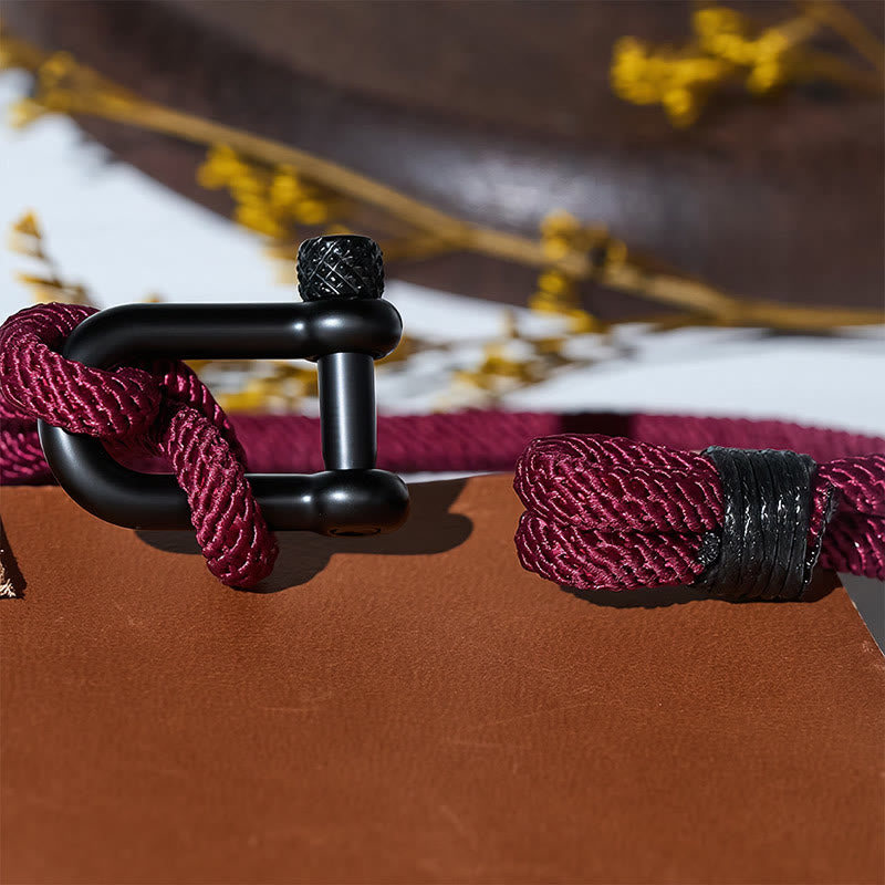 Minimalistisches Armband aus schwarzem Edelstahl mit U-Verschluss im Mailänder Stil - image 22