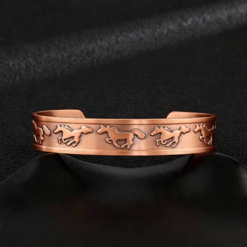 Keltische Knoten, Lebensbaum, verstellbares Armband aus Kupfer mit Magnetverschluss - Stil Nr. 17 - image 19