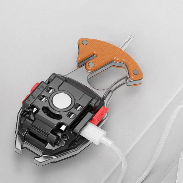 6-in-1 Multitool-Feuerzeug-Schlüsselanhänger mit wiederaufladbarer Arbeitsleuchte - image 5
