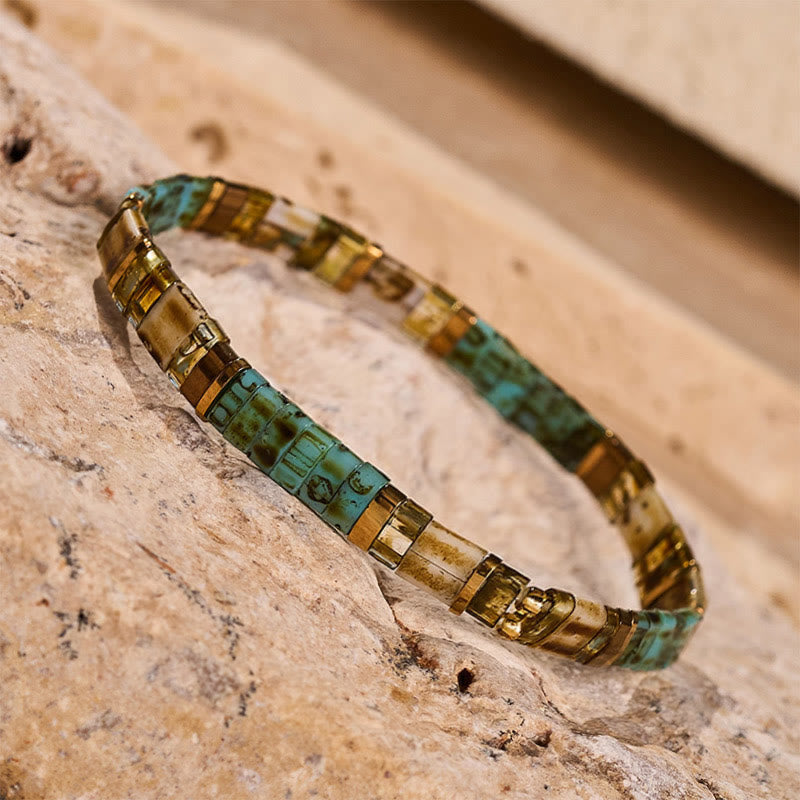 Vintage-Armband aus Tila-Perlen im Küstenstil - image 5