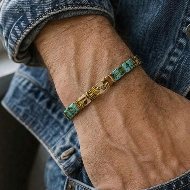 Vintage-Armband aus Tila-Perlen im Küstenstil - image 1