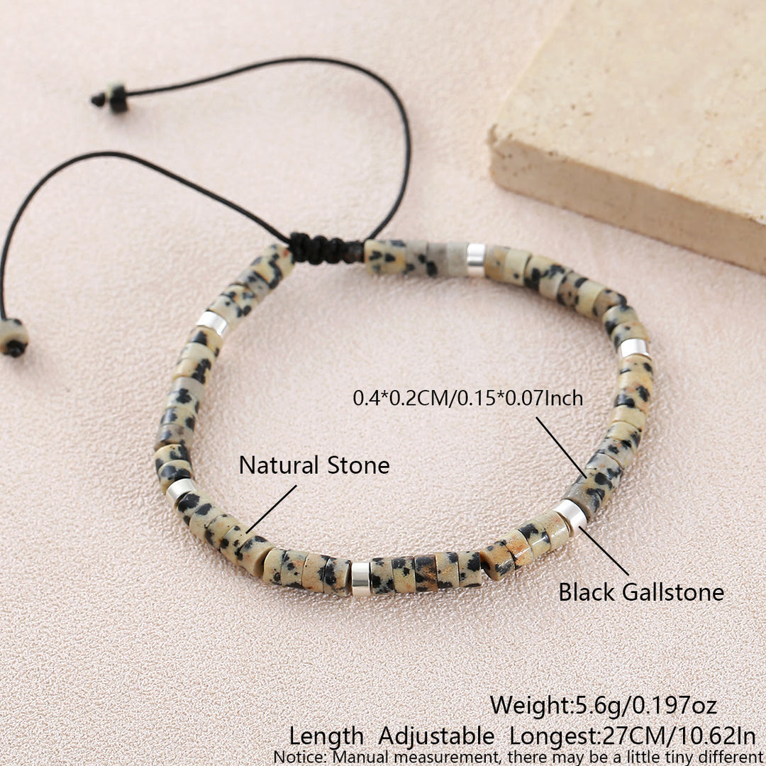 Minimalistisches, verstellbares Armband mit geometrischen Zylinderperlen - Stilnummer 26 - image 18