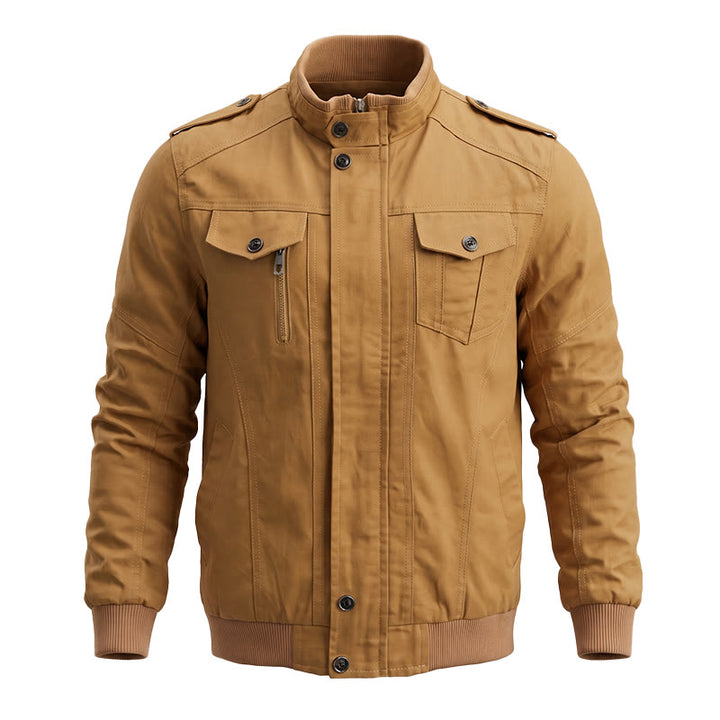Robuste Herren-Cargojacke mit mehreren Taschen - image 4